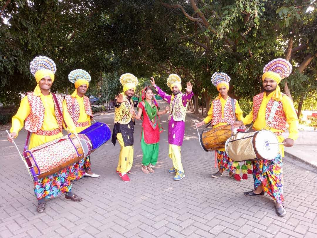 Punjabi Dhol Players